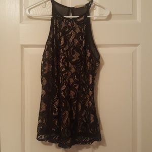 Lace black blouse Daily special size XL